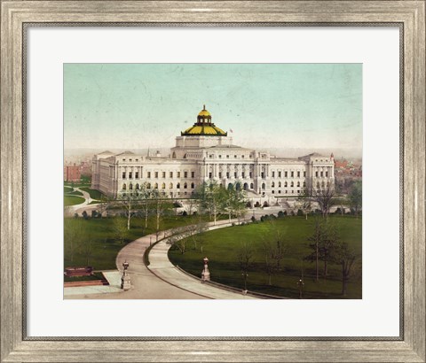 Framed Library of Congress Print