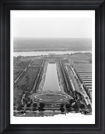 Framed Lincoln Memorial Print