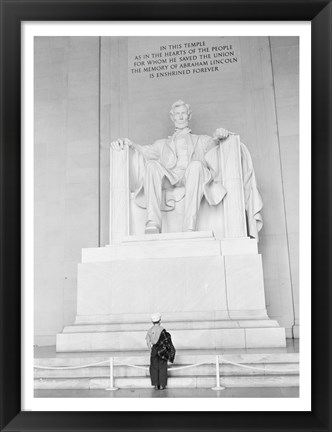 Framed Lincoln Memorial Print