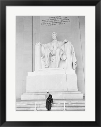 Framed Lincoln Memorial Print