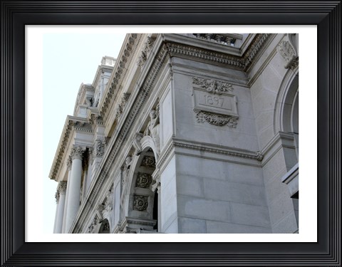 Framed Library of Congress Washington Print