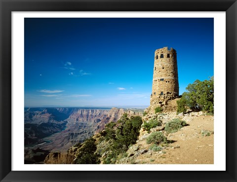 Framed Arizon&#39;a Grand Canyon Watch Tower Print