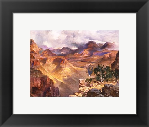 Framed Grand Canyon of the Colorado Print