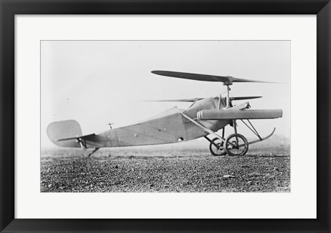 Framed Berliner Helicopter Print