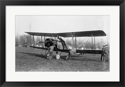 Framed Allied Aircraft Before Flight Print