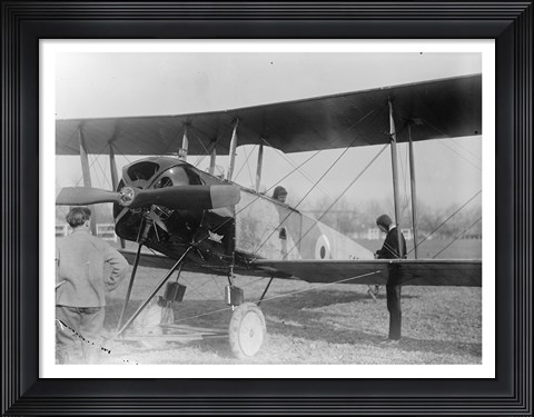 Framed Allied Aircraft Closeup Print