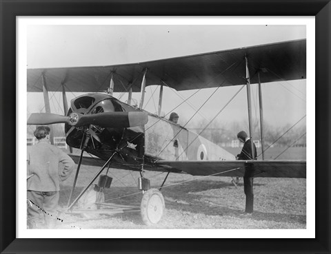 Framed Allied Aircraft Closeup Print