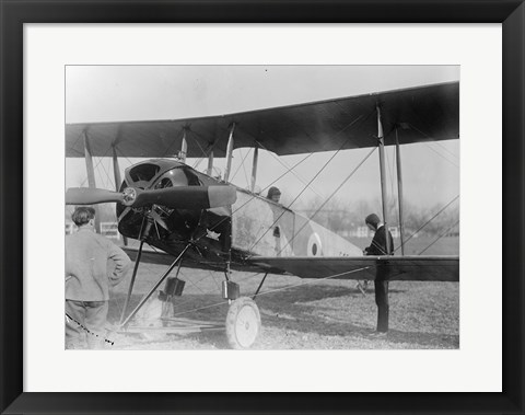 Framed Allied Aircraft Closeup Print