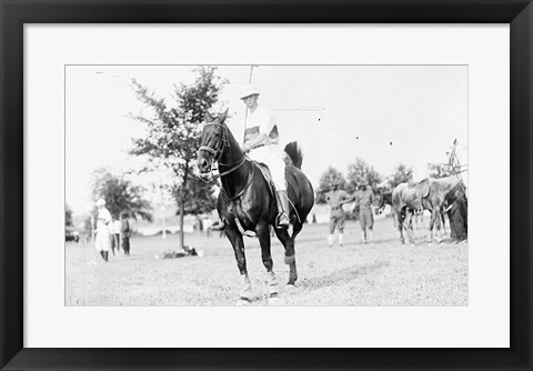 Framed ARMY POLO Print