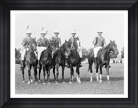 Framed POLOARMY POLO Print