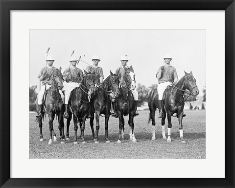 Framed POLOARMY POLO Print