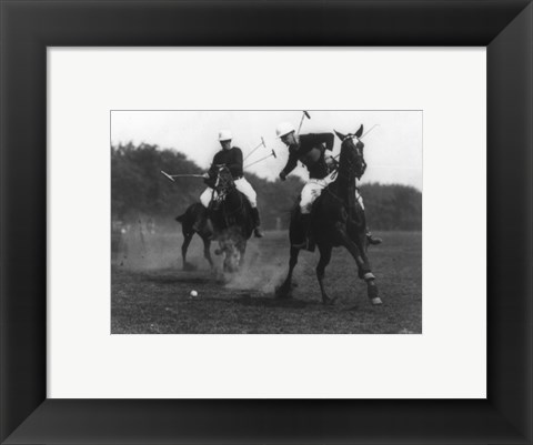 Framed This was the first match of the War Dept. Polo Association Tournament Print