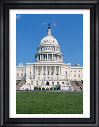 Framed Photo of the Capitol Building, Washington, D.C. Print