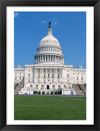 Framed Photo of the Capitol Building, Washington, D.C. Print