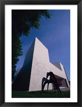 Framed Facade of the National Gallery of Art, Washington, D.C., USA Print