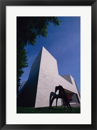 Framed Facade of the National Gallery of Art, Washington, D.C., USA Print