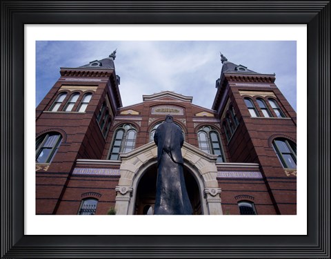 Framed Low angle view of the Arts and Industries Building, Washington, D.C., USA Print