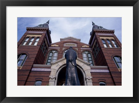 Framed Low angle view of the Arts and Industries Building, Washington, D.C., USA Print