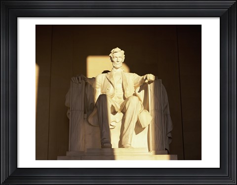 Framed Lincoln Memorial, Washington, D.C., USA Print