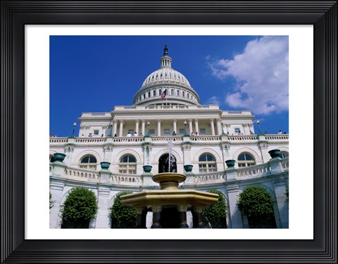 Framed Capitol Building, Washington, D.C., USA Print