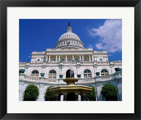 Framed Capitol Building, Washington, D.C., USA Print