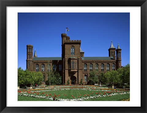 Framed Smithsonian Institution Building, Washington D.C., USA Print