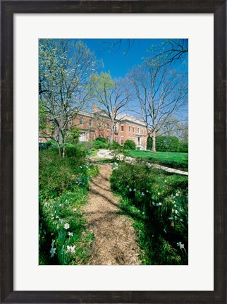 Framed Dunbarton Oaks House Georgetown Washington, D.C. USA Print