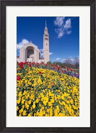 Framed USA, Washington DC, Basilica of the National Shrine of the Immaculate Conception Print