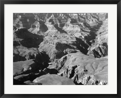 Framed Grand Canyon canyon and ravine Print