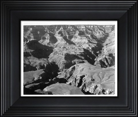 Framed Grand Canyon canyon and ravine Print