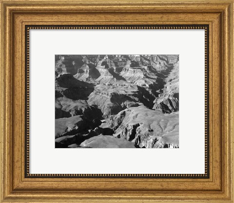 Framed Grand Canyon canyon and ravine Print