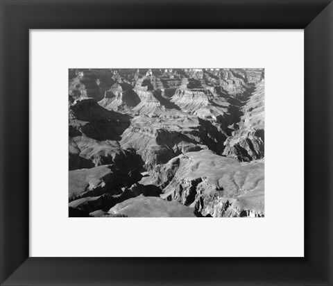 Framed Grand Canyon canyon and ravine Print