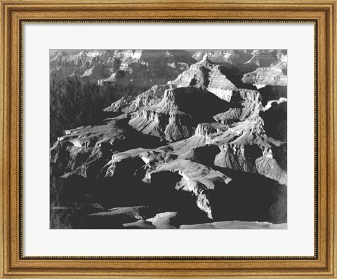 Framed Grand Canyon close in panorama Print
