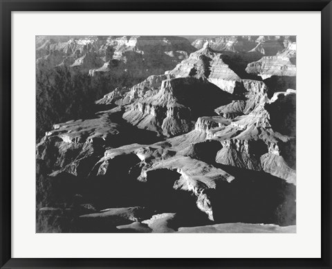 Framed Grand Canyon close in panorama Print