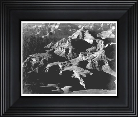Framed Grand Canyon close in panorama Print