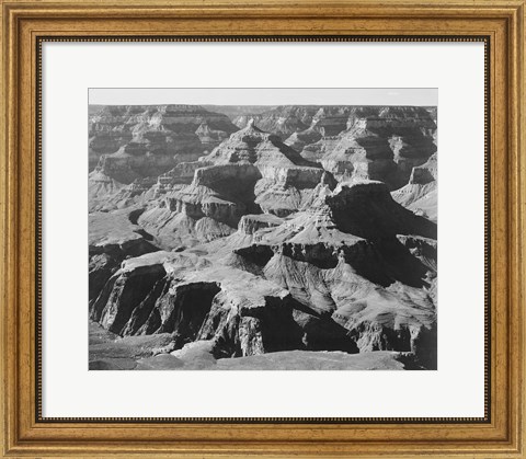 Framed View of rock formations, Grand Canyon National Park,  Arizona, 1933 Print