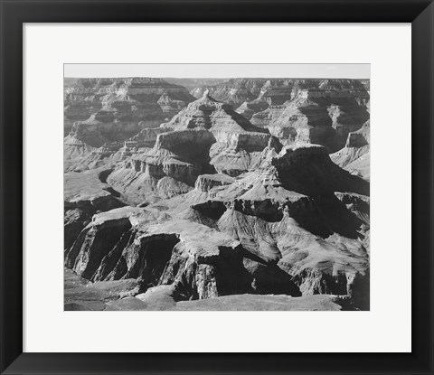 Framed View of rock formations, Grand Canyon National Park,  Arizona, 1933 Print