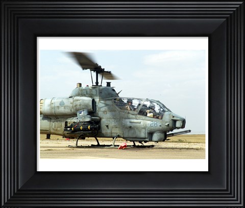 Framed AH-1A Cobra Print