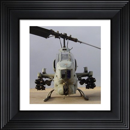 Framed AH-1 Cobra Print