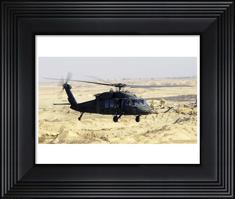 Framed Blackhawk Print