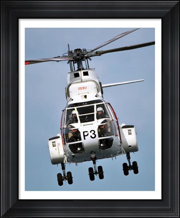 Framed Canadian Forces Boeing Vertol CH-113 Labrador helicopter Print