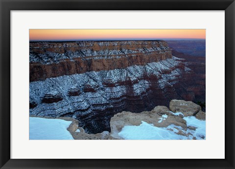 Framed South Rim Grand Canyon National Park Arizona USA Print