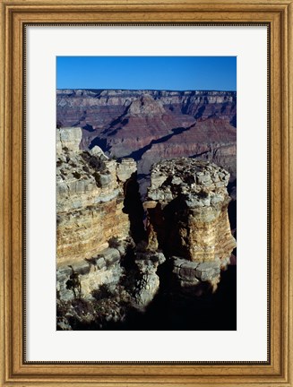 Framed Rock Formations at Grand Canyon National Park Print