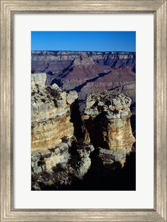 Framed Rock Formations at Grand Canyon National Park Print