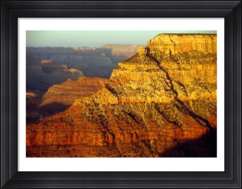 Framed Grand Canyon National Park, Arizona (close-up) Print
