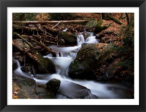 Framed Autumn at Mt. Tammany Print