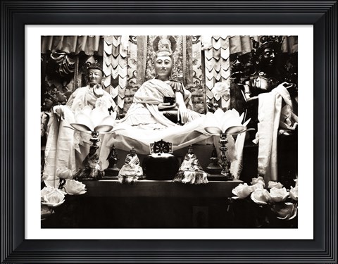 Framed Buddha Print