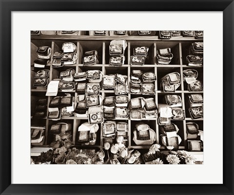 Framed Tibetan Buddhist Teachings Print