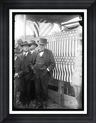 Framed Edison, Thomas A Print