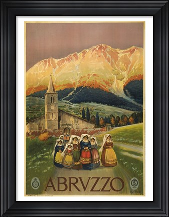 Framed Abruzzo Print